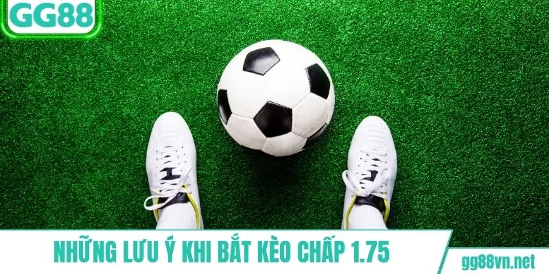 Những lưu ý cần nắm khi bắt kèo chấp 1.75